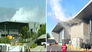 Emergencia química afecta a fábrica ubicada en Pudahuel: Trabajadores fueron evacuados