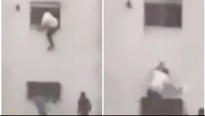 Saltaron desde las ventanas para salvarse: Las dramáticas imágenes que dejó incendio en hotel de Argentina