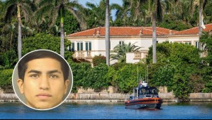 Miembro del Tren Aragua es detenido tras ser sorprendido en los jardines de la casa de Donald Trump