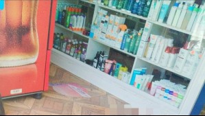 Nueva balacera en La Pintana: Hombre fue herido a bala en una farmacia