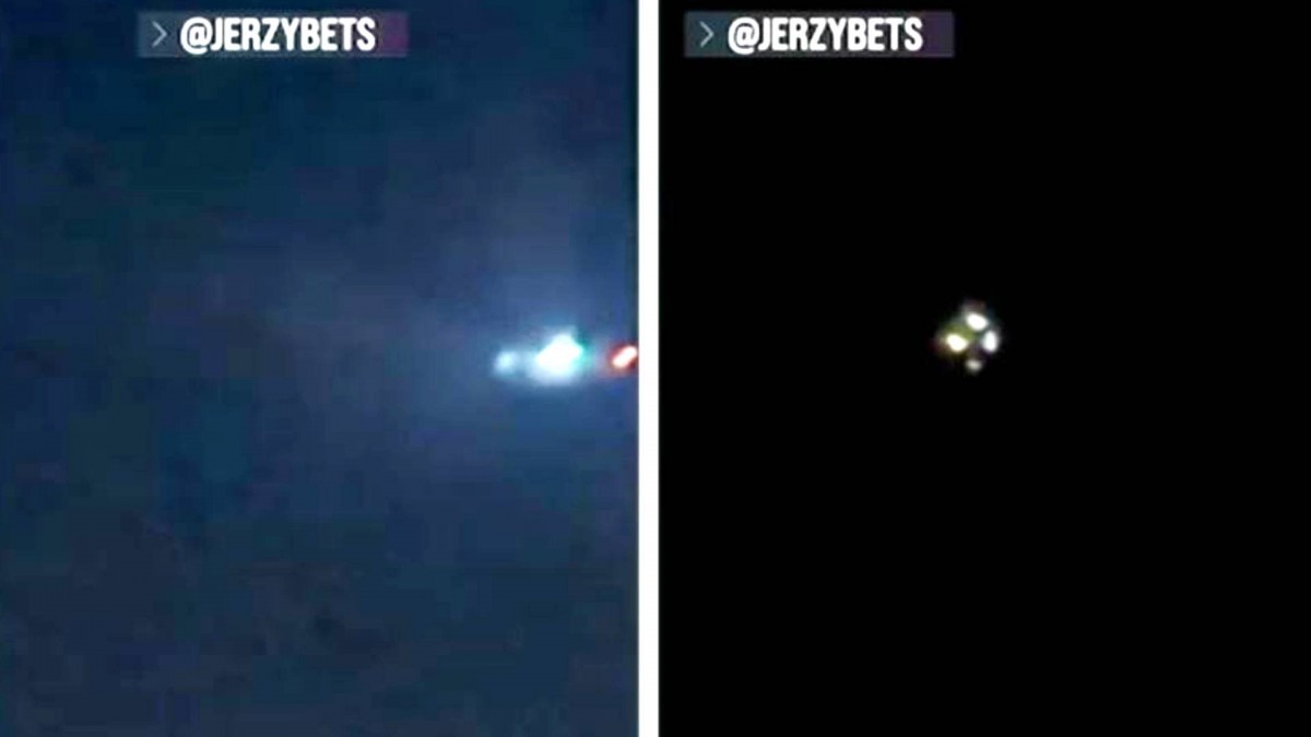 Reportan misteriosas luces sobrevolando los cielos de Estados Unidos: Ciudadanos temen por la seguridad del país