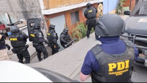 Gran operativo en Antofagasta con 200 PDI y un helicóptero: De los 24 detenidos 14 quedaron en prisión preventiva