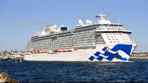Majestic Princess ya está en Chile: Así es el crucero más grande que ha recalado en Chile