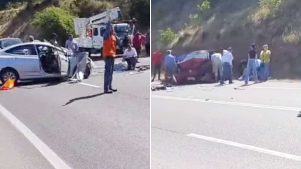 Dos personas mueren tras colisión de alta energía en ruta Los Conquistadores en San Javier