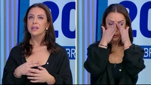 Así fue el emotivo momento en que Mariela Sotomayor se quebró en vivo tras entrevista a Negro Piñera en Mucho Gusto