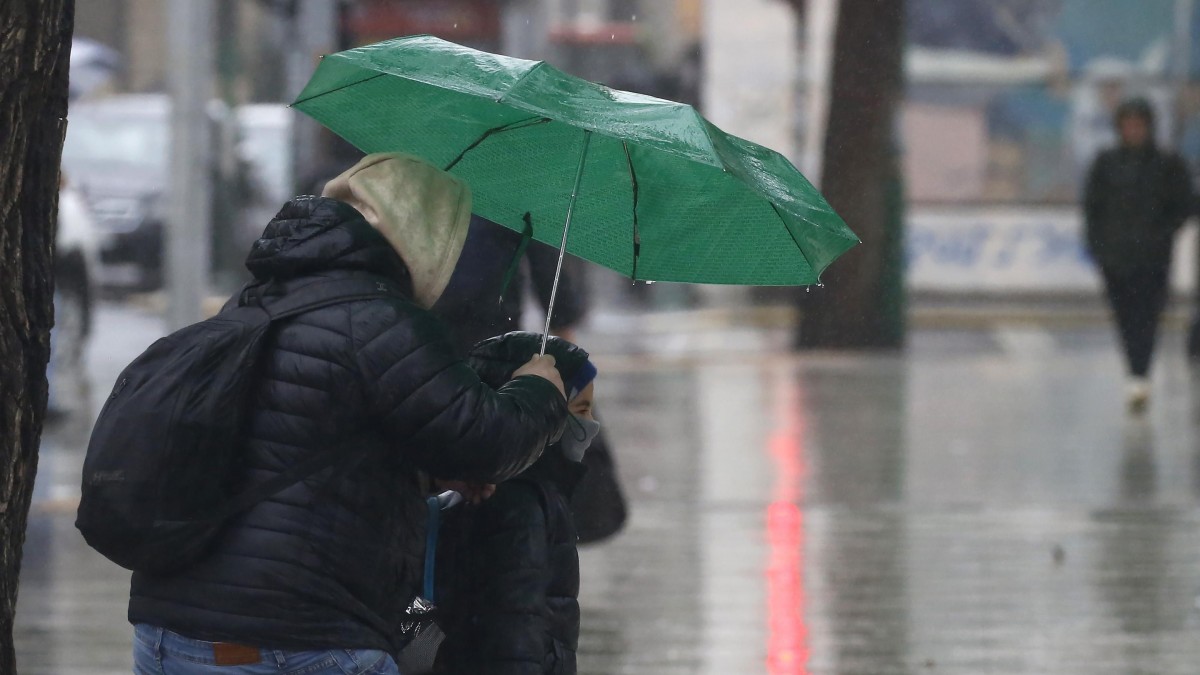 Pronóstico de lluvias y vientos para este lunes 23 de diciembre en Santiago y regiones