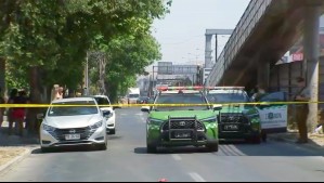 Encuentran a hombre muerto con herida cortopunzante en el tórax en caletera de Vespucio Norte