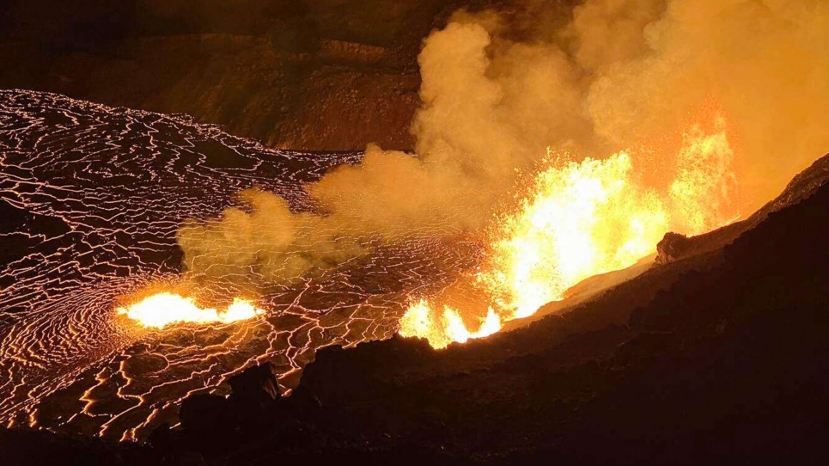 Videos muestran impactante erupción del volcán Kilauea