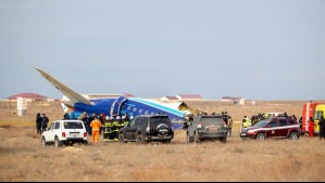 Se elevan a 38 las personas fallecidas en accidente aéreo en Kazajistán