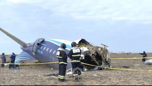 Tragedia dejó 38 fallecidos: Azerbaiyán acusa a Rusia de derribar su avión en Kazajistán