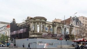 Tras incendiarse en 2013: Así será la remodelación del clásico Palacio Aldunate en Santiago Centro