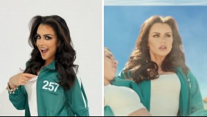 Del Miss Universo a la actuación: Emilia Dides se luce en spot publicitario de 'El Juego del Calamar 2'