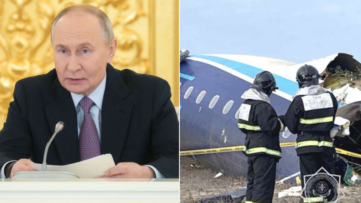 Putin admite a presidente azerbaiyano que el sistema antiaéreo ruso estaba activo cuando se produjo accidente de avión