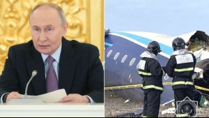 Putin admite a presidente azerbaiyano que el sistema antiaéreo ruso estaba activo cuando se produjo accidente de avión