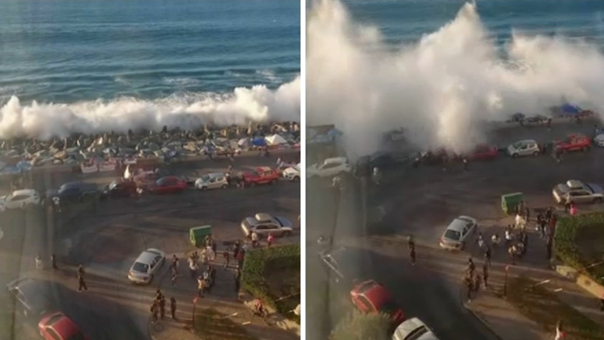 Videos muestran anormales marejadas en Viña del Mar: ¿En qué sectores tendrán mayor intensidad?