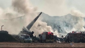 Video muestra momento exacto del fatal accidente de avión en aeropuerto de Corea del Sur