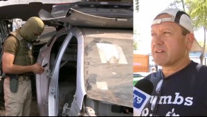 'Espero que esté acá': Hombre llegó hasta desarmaduría con cientos de autos robados en La Pintana para ver si estaba el suyo