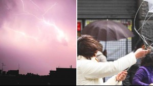 Lluvia, tormentas eléctricas y vientos de hasta 60 km/h: Las zonas en las que se esperan precipitaciones este viernes