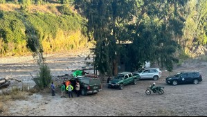 Encuentran sin vida a segundo profesor desaparecido en el río Maipo: Más temprano se halló a su colega y amigo