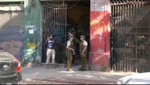 Nuevo desalojo de vivienda tomada en Santiago Centro: Realizaban comercio sexual y microtráfico