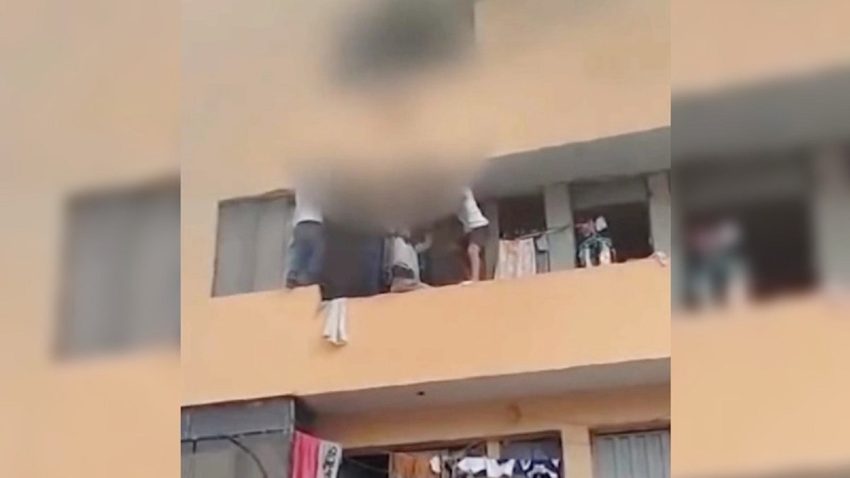 Tres niños sobreviven tras saltar desde el cuarto piso de un edificio que se incendiaba en Perú