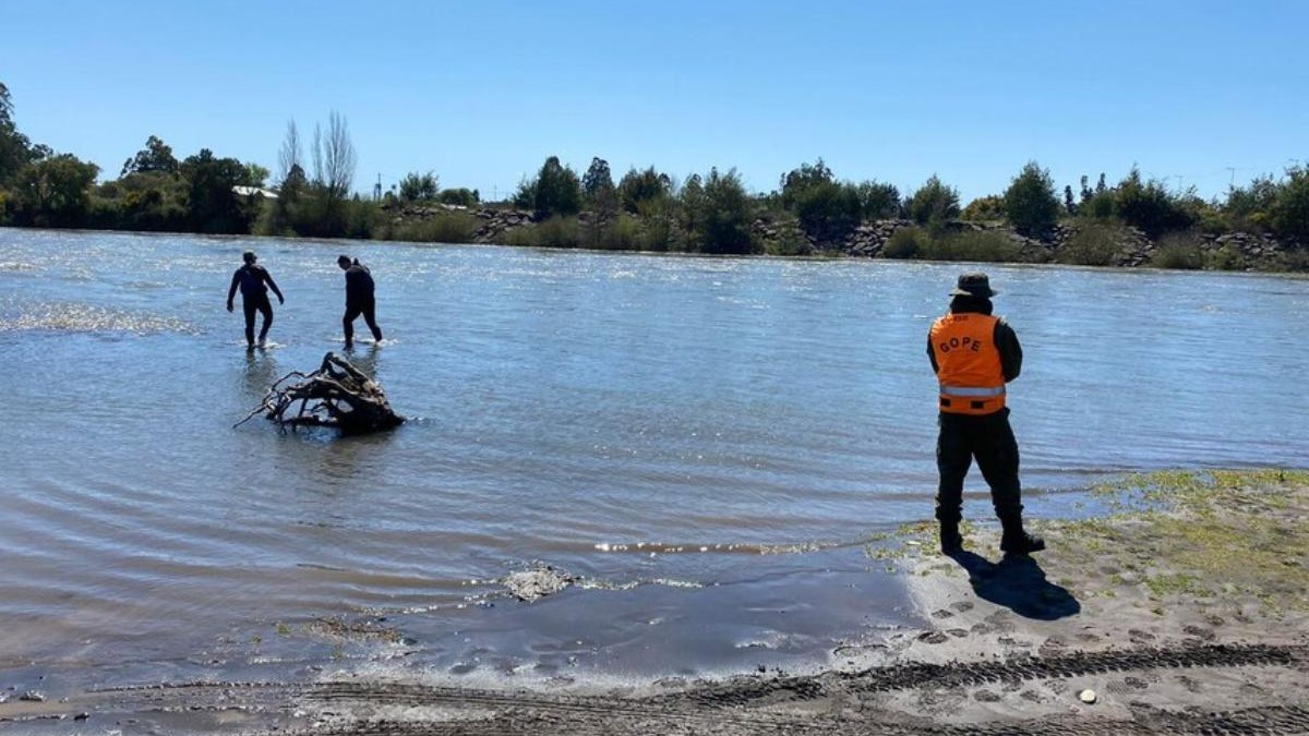 Hombre muere tras caer y ser arrastrado por las aguas del río San Pedro en la comuna de Los Lagos