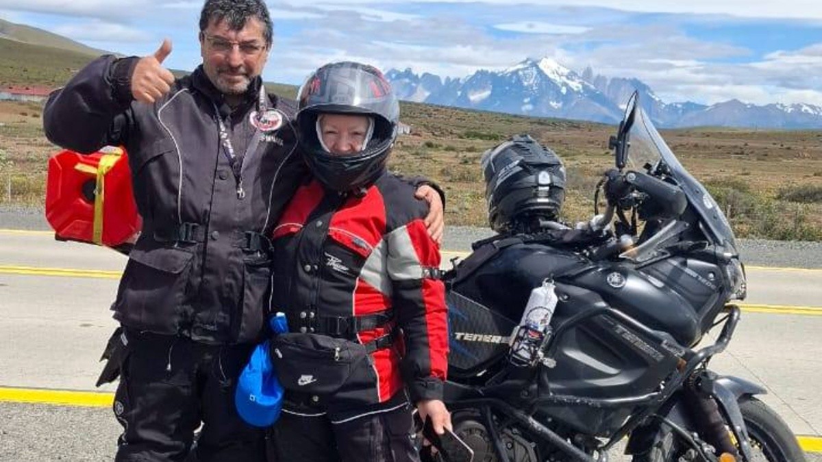 'Nuestro sueño cumplido': La historia del matrimonio de motoqueros chilenos que sufrió fatal accidente en Argentina