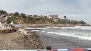Casi no queda playa en Concón: Marejadas anormales vuelven a golpear la costa chilena