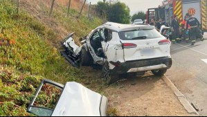 Dos muertos y un herido grave producto de accidente vehicular ocurrido en Zapallar