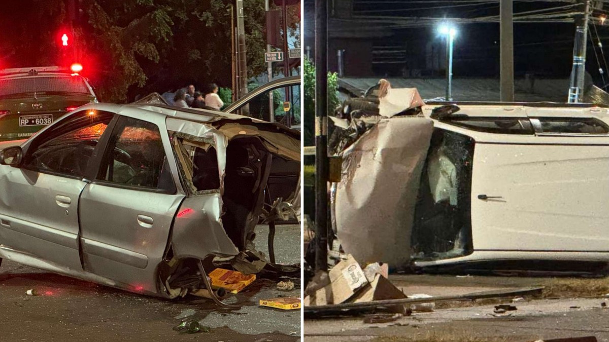 Volcamiento y auto partido en dos: Lo que se sabe del accidente que dejó 11 heridos y un bebé fallecido en Temuco