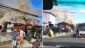 Muere adulto mayor que estaba postrado tras incendio que afectó a viviendas en Valdivia