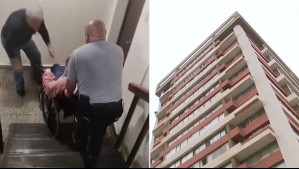 Adultos mayores no pudieron salir en una semana: Denuncian problemas con ascensores de edificio de 22 pisos en Viña del Mar