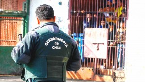 Dos gendarmes fueron heridos por un interno durante procedimiento de rutina en cárcel de Rancagua