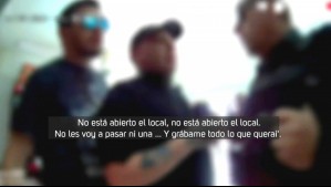 Video muestra presunto secuestro a guardias municipales de Independencia en local que estaban fiscalizando
