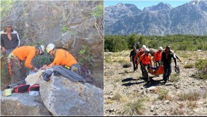 Cayó de su caballo en una quebrada de 10 metros: GOPE logra rescate en helicóptero tras grave caída de arriero en Molina