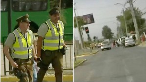 Capturan a conductor que intentó atropellar a un carabinero y se dio a la fuga en Quilicura