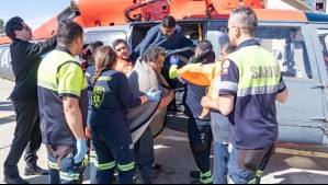 'Nos fuimos encima de las piedras': Pescador relata cómo sobrevivieron a naufragio tras tres días desaparecidos