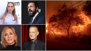 Jennifer Lopez, Adam Sandler y más: Famosos de Hollywood evacuaron sus mansiones por incendio forestal en California