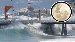 ¿Cómo afecta la luna llena a las marejadas? Revisa qué es la sicigia, el fenómeno que combina ambos eventos