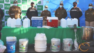 La mayor incautación de metanfetamina en la historia: Cartel mexicano buscaba que Chile exportara droga a Europa y Oceanía