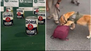 La ocultaba en tarros de leche: Detienen a pasajero de bus que transportaba drogas en envases de alimentos