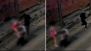 'Me acaban de robar con la niña en brazos': Video muestra indignante robo con intimidación a una madre con su guagua