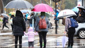 Lluvias y vientos de hasta 80 km/h: Conoce el pronóstico del tiempo para este miércoles en Chile