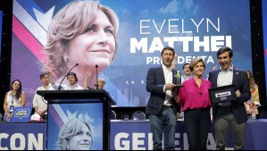 'Entiendo la responsabilidad histórica': UDI proclama a Evelyn Matthei como su candidata presidencial