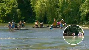 Quedó atrapado en un pozón del río: Niño de 13 años muere ahogado en camping del Salto del Laja