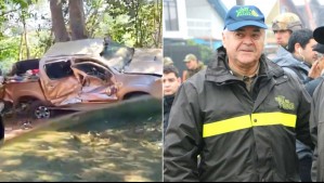 Exintendente de Biobío, Jorge Ulloa, volcó a bordo de una camioneta en ruta que une Florida y Concepción