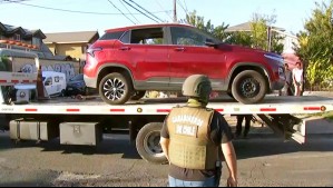 Operativo deja seis detenidos en Maipú: Banda se dedicaba al robo de vehículos