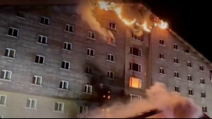 Video muestra devastador incendio en lujoso resort de Turquía: Hay al menos 66 muertos