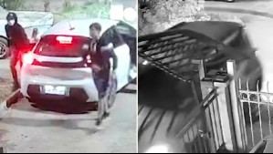 Video muestra otro violento turbazo a familia en Independencia: Banda sería la misma que asaltó a adultos mayores en Conchalí