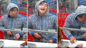 'Disculpe tía': Ladrón entró a robar a un almacén, se arrepintió y terminó comprando dulces en Valdivia